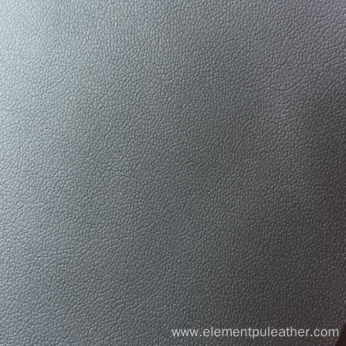 Black Elastic Water Based PU Leather For Pants